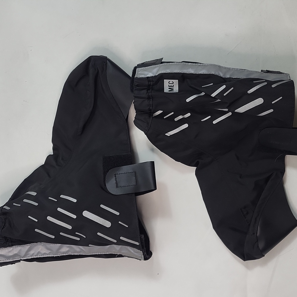 MEC Biking/Cycling Shoe Covers Black